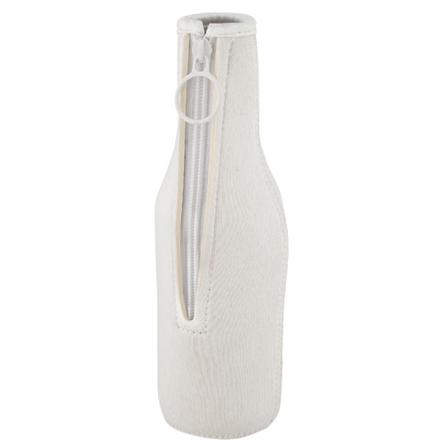 Fris Flaschenmanschette aus recyceltem Neopren, weiss