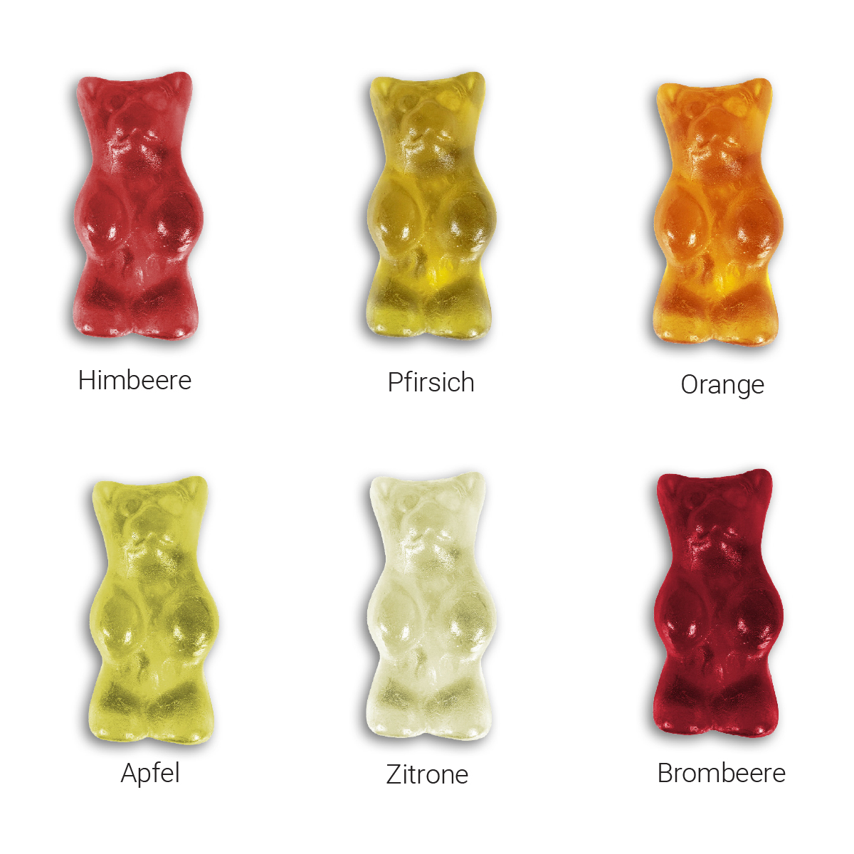 BigBär im Flowpack | 10 g | Standard-Folie transparent | 4c Euroskala