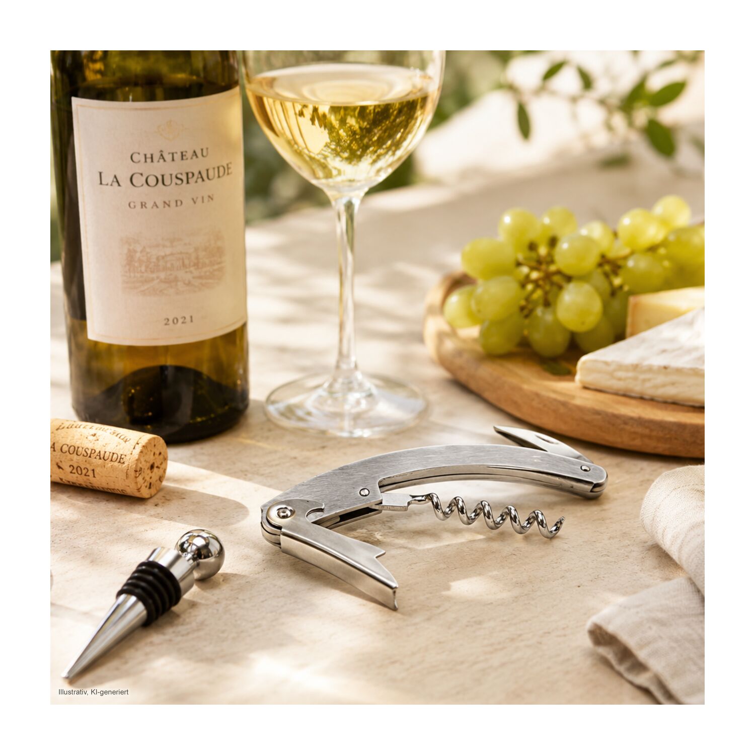 Geschenkset / Präsenteset: Wein & Snack