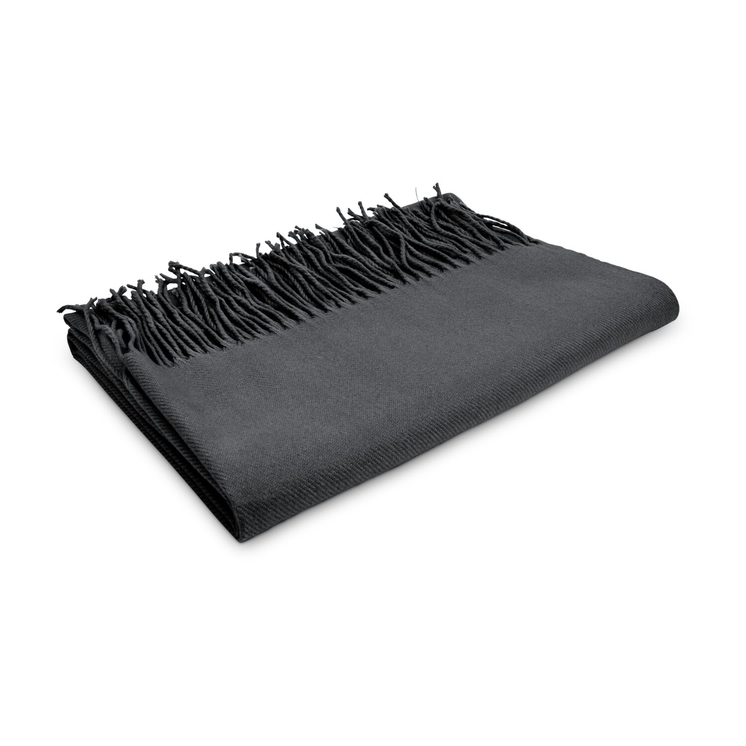 Schal Modena anthrazit - 60 x 180 cm, 230 g/m²
