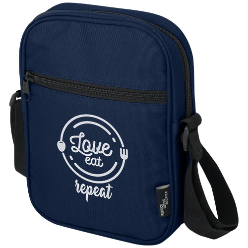 Byron Umhängetasche aus GRS Recyclingmaterial 2 L, navy
