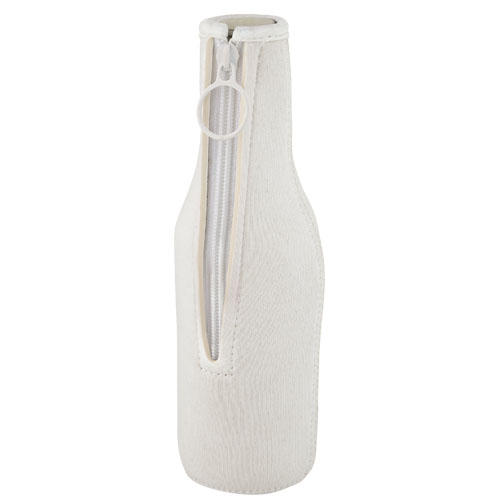 Fris Flaschenmanschette aus recyceltem Neopren, weiss