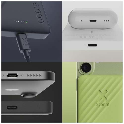Xtorm Go2 15 W, 5000 mAh kabellose Powerbank