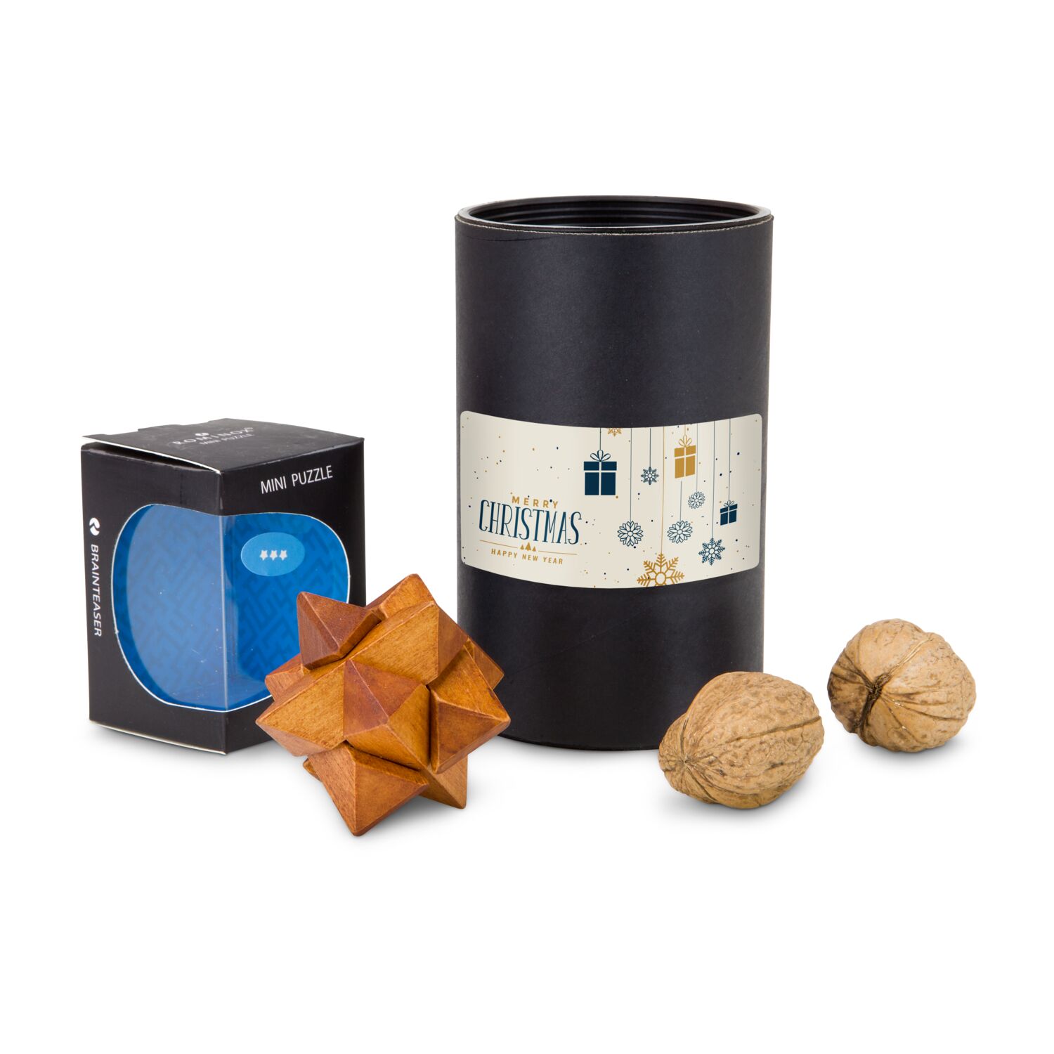Geschenkset / Präsenteset: Kopfnuss Weihnachten