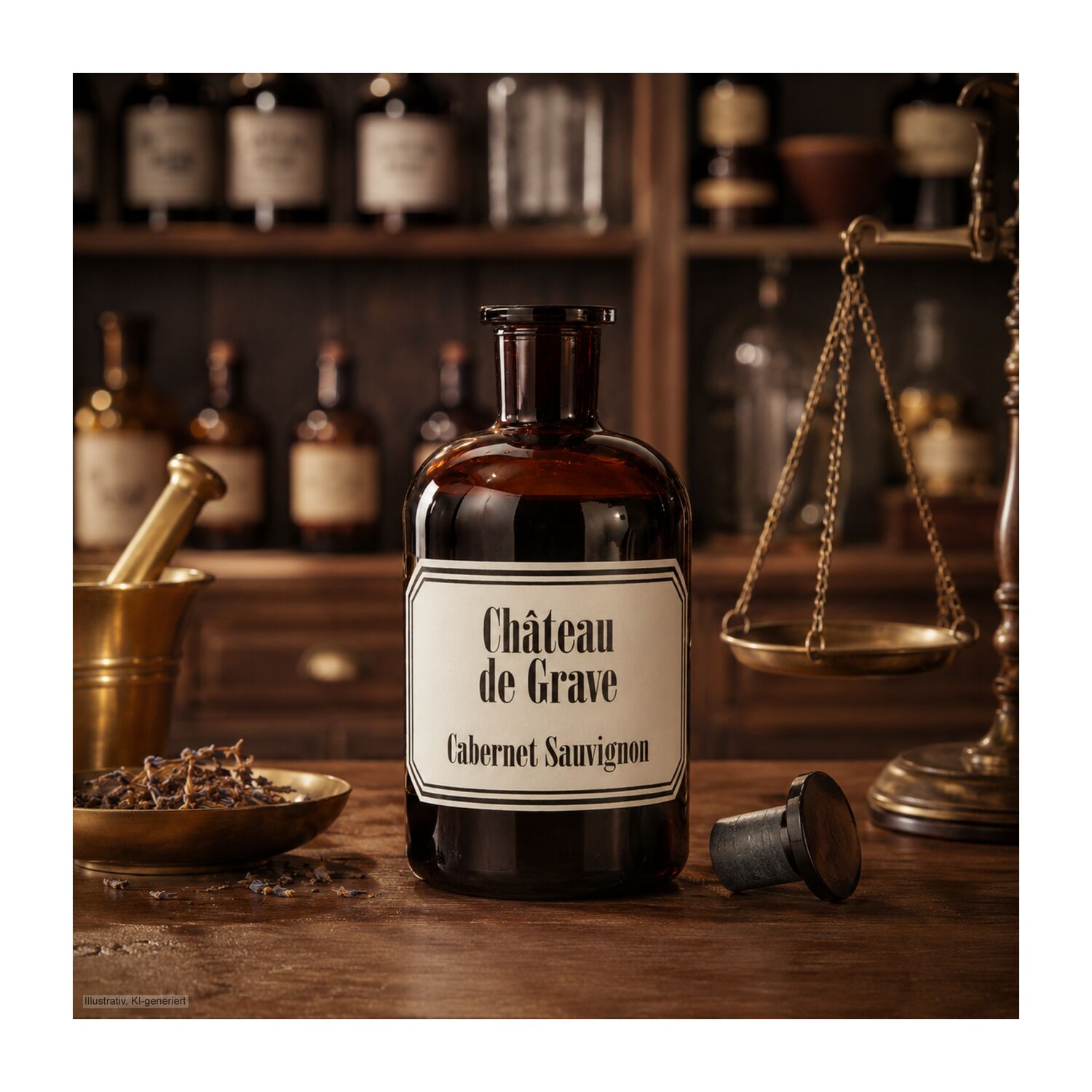 Geschenkset / Präsenteset: Apothekerflasche