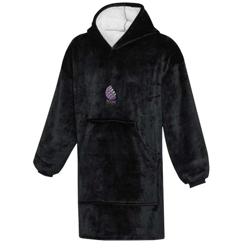 Denali GRS Hoodie-Decke, schwarz