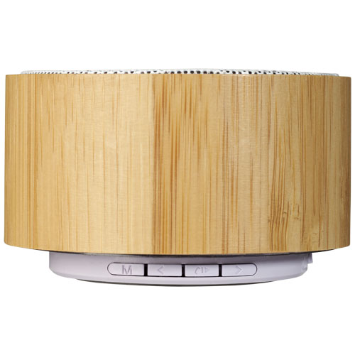 Cosmos Bluetooth® Lautsprecher aus Bambus, natur, weiss