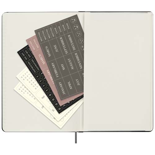 Moleskine Hardcover Wochenplaner L, undatiert