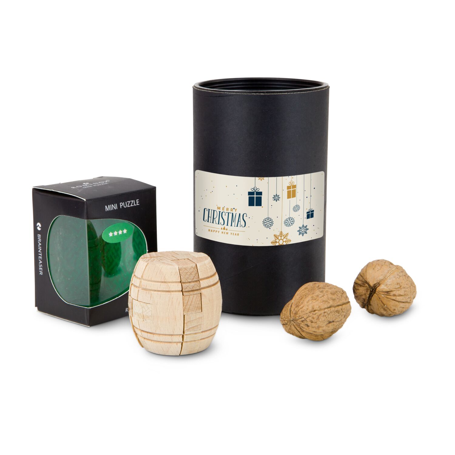 Geschenkset / Präsenteset: Kopfnuss Weihnachten