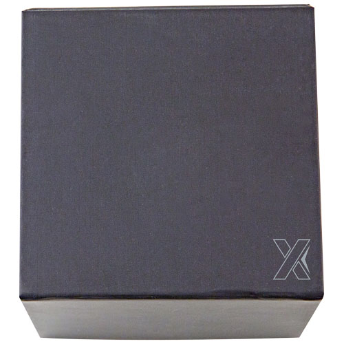 SCX.design S26 Lautsprecher Ring mit Leuchtlogo, schwarz