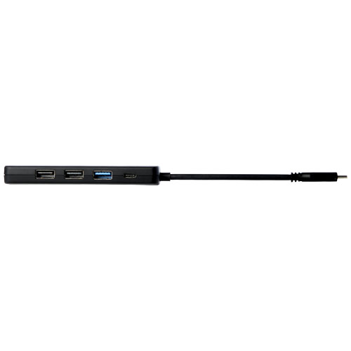 Loop Multimedia-Adapter aus recyceltem RCS Kunststoff USB 2.0-3.0 mit HDMI-Anschluss