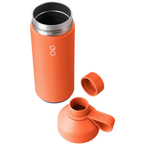 Big Ocean Bottle 1 L vakuumisolierte Flasche, sonnenorange