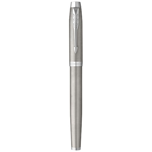 Parker IM Tintenroller (schwarze Mine), silber