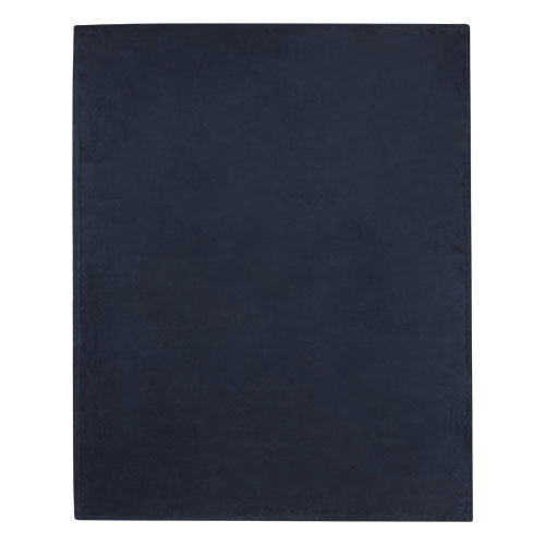 Lily GRS zertifizierte, RPET Decke aus Coral Fleece, dunkelblau