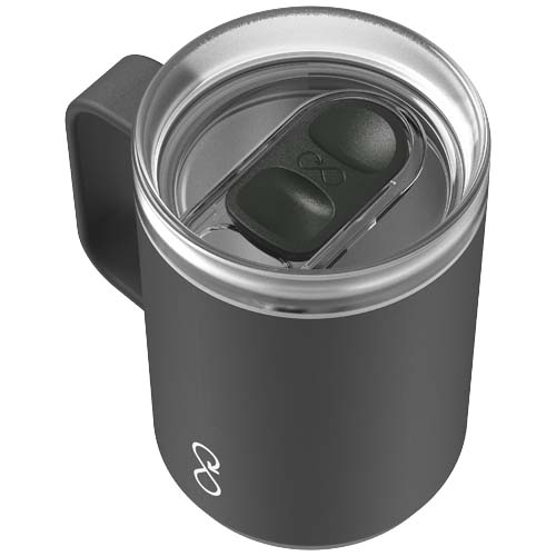 Ocean Bottle 350 ml vakuumisolierter Reisebecher, obsidian-schwarz