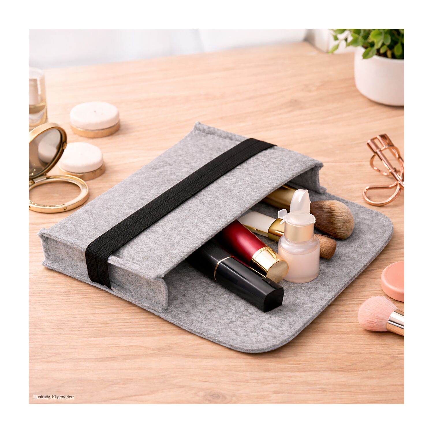 First Aid Kit in Filztasche - Erste Hilfe Set, 12-teilig, deutsche Markenware