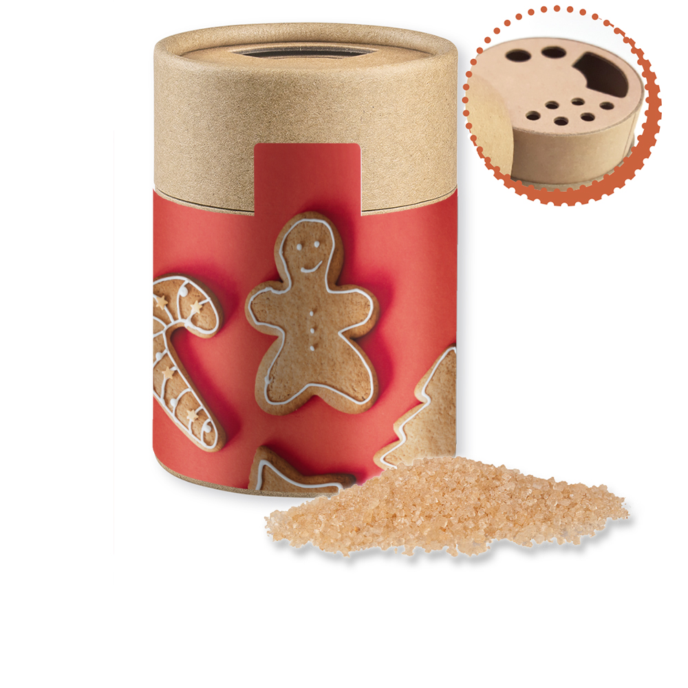 Gewürzmischung Lebkuchen, ca. 85g, Kraftpapierstreuer Midi