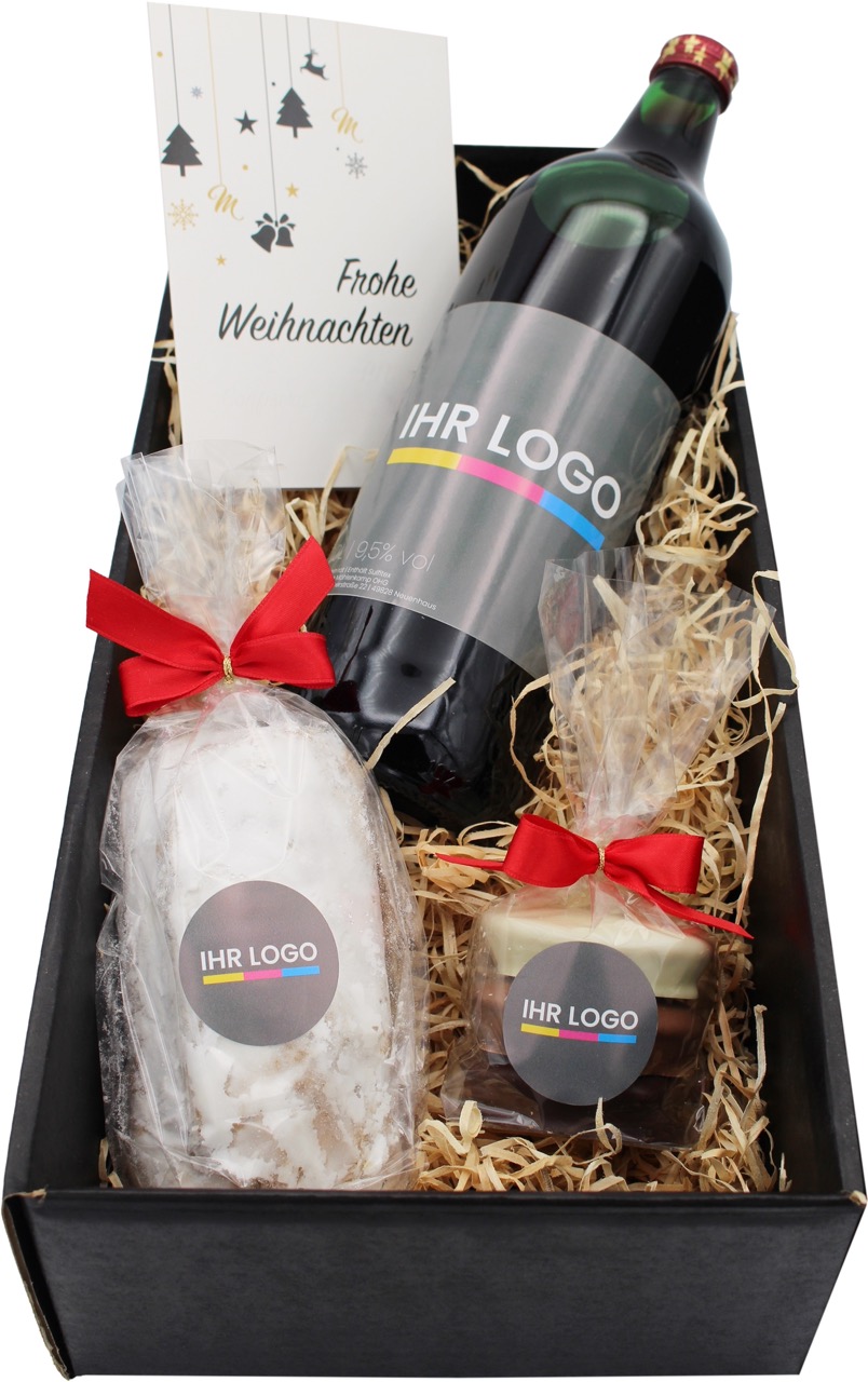 Geschenkbox Frohe Weihnachten Klassik
