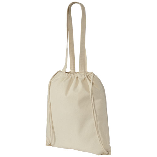 Eliza 240 g/m² Baumwoll Turnbeutel 6L, natural