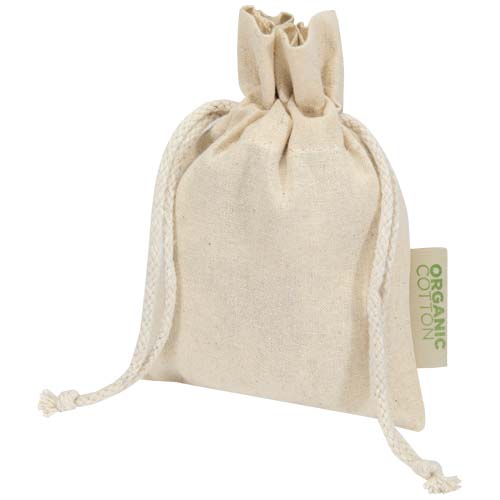 Odisha 140 g/m² OCS Bio Zuziehbeutel – 15 × 10 cm