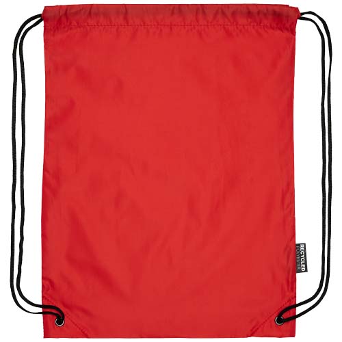 Oriole Turnbeutel aus RPET 5L, rot