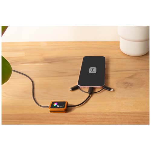 SCX.design C46 5-in-1 CarPlay-Kabel mit Leuchtlogo