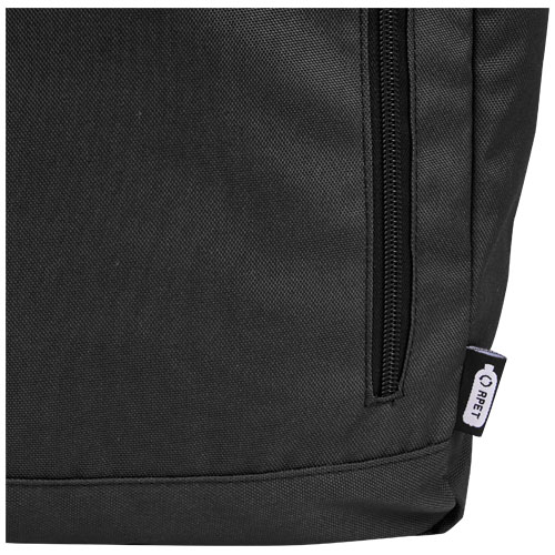 Byron 15,6" GRS RPET Roll-Top Rucksack 18 L, schwarz
