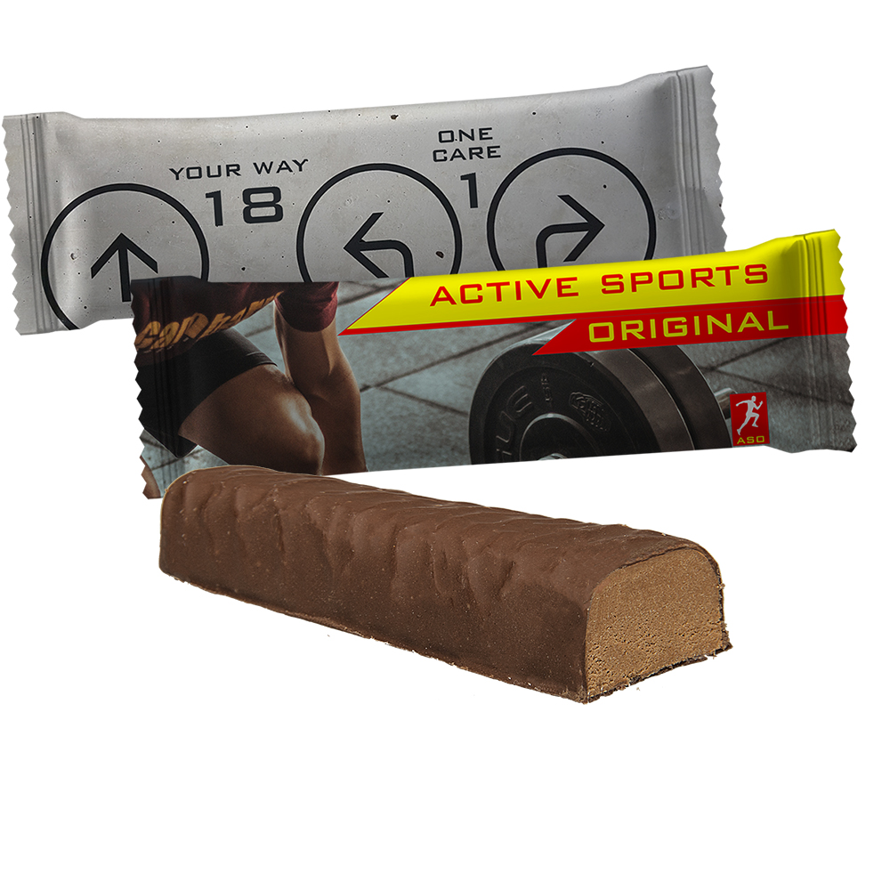 Protein-Riegel Kakao, ca. 45g, Flowpack