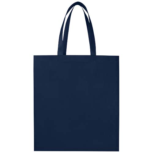 EcoSeal GRS-recycelte Nonwoven Tragetasche mit Zeitenfalten 12 L, navy