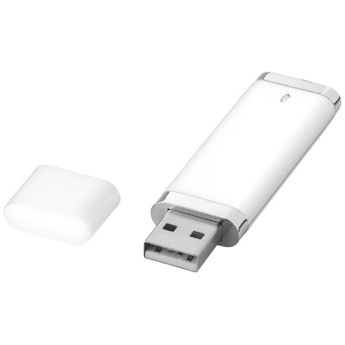Flat 4 GB USB-Stick, weiss