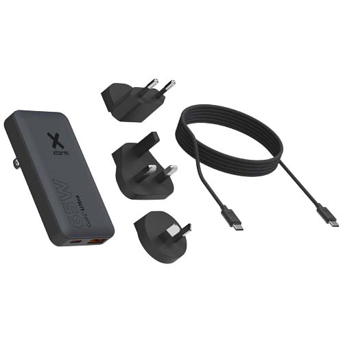 Xtorm 65 W Schnellladegerät für unterwegs mit Kabel und Reiseetui