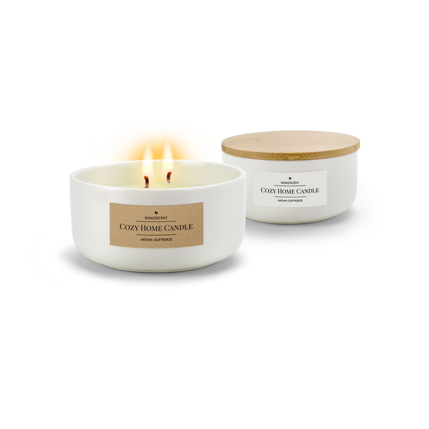 ROMOSCENT® Aromakerze Cozy Home