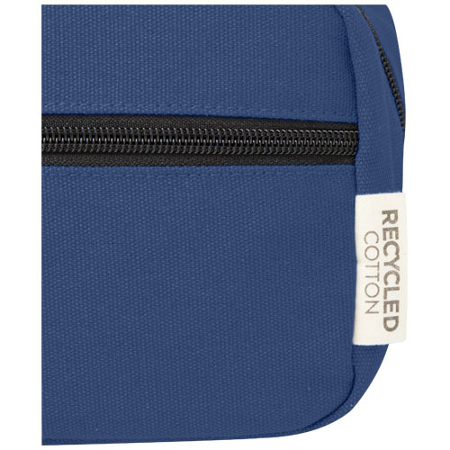 Joey Kosmetiktasche aus GRS recyceltem Canvas 3,5 L, navy
