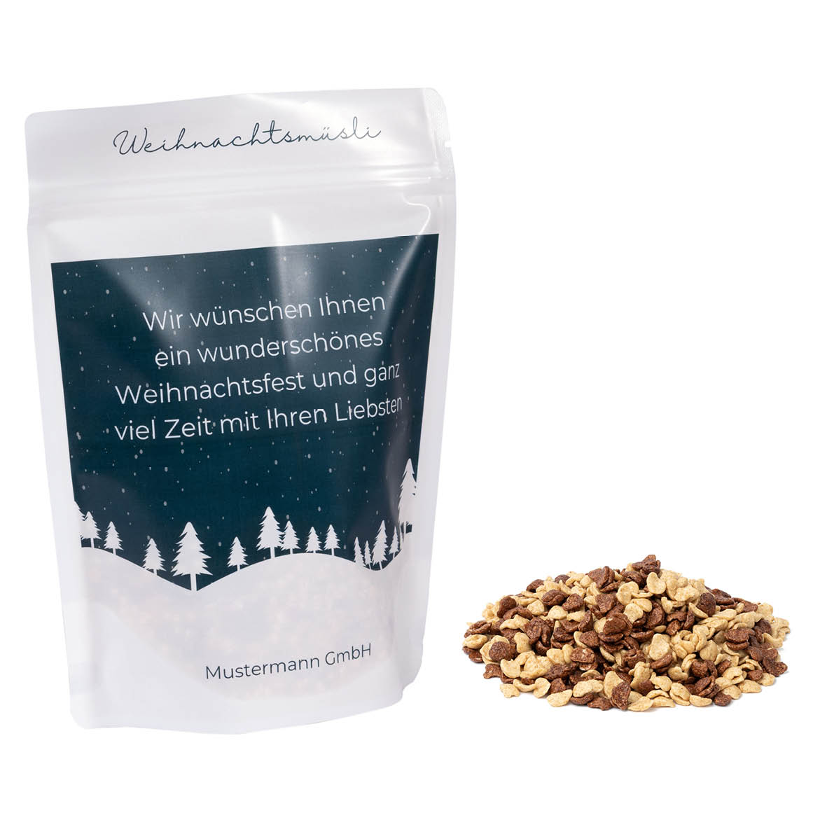 WINTERMÜSLI/PORRIDGE IM GESCHENKBEUTEL