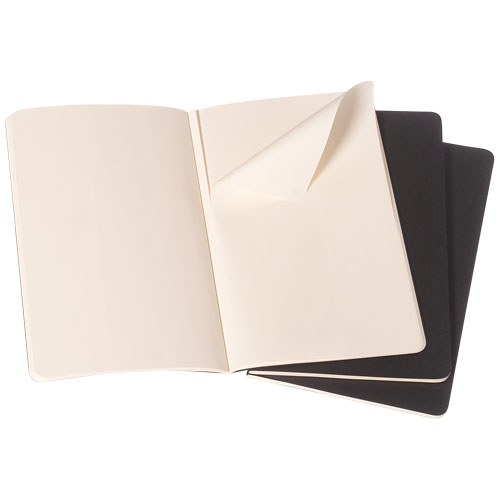 Moleskine Cahier Journal L – blanko, schwarz