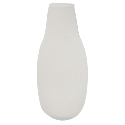 Fris Flaschenmanschette aus recyceltem Neopren, weiss