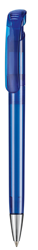 Kugelschreiber BONITA TRANSPARENT,royal-blau TR/FR