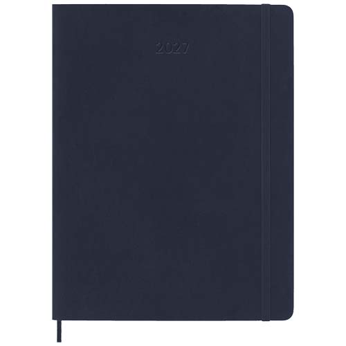 Moleskine Softcover 12 Monate Wochenkalender XL, saphir