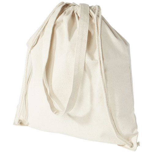 Eliza 240 g/m² Baumwoll Turnbeutel 6L, natural