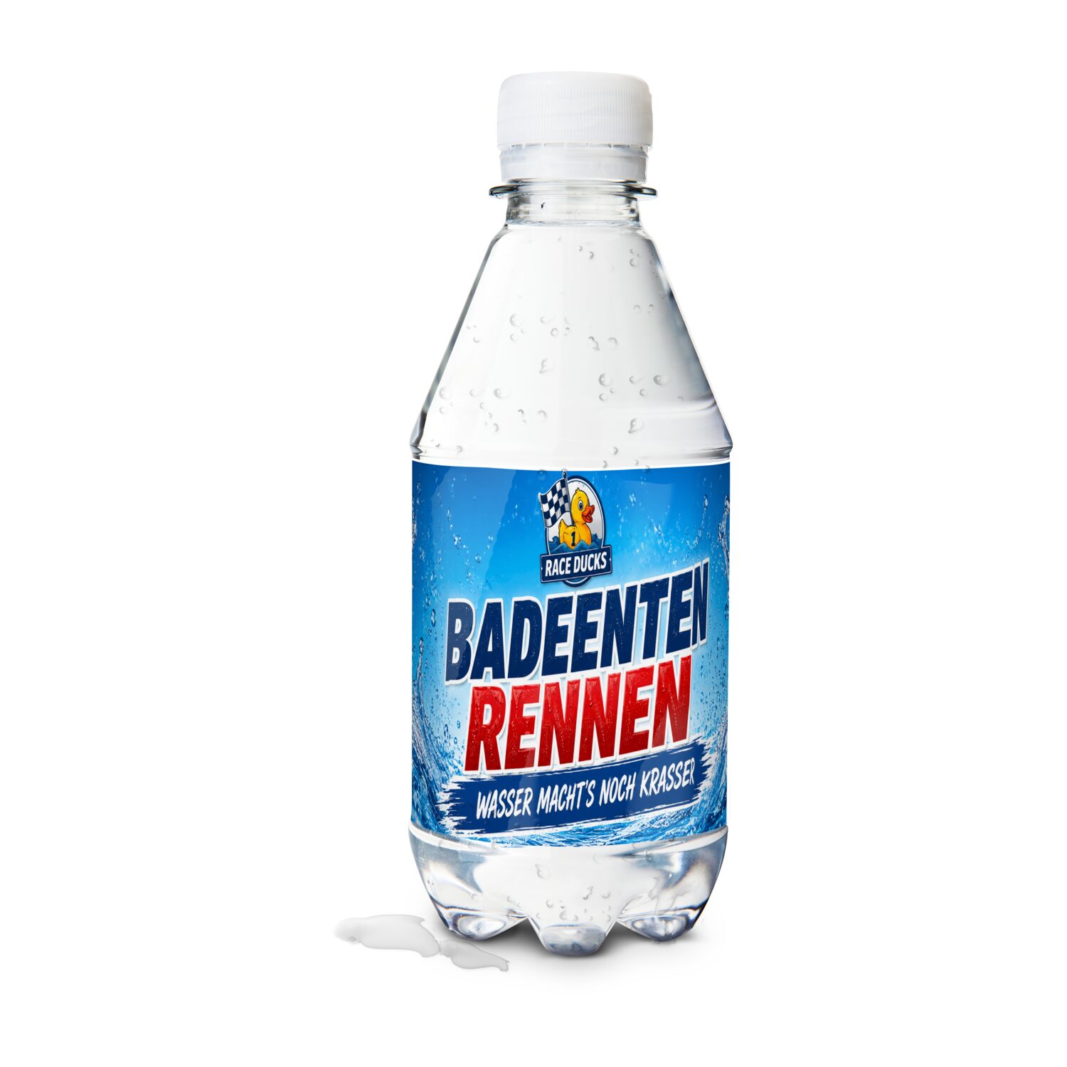 330 ml PromoWater - Mineralwasser - Papier-Etikett