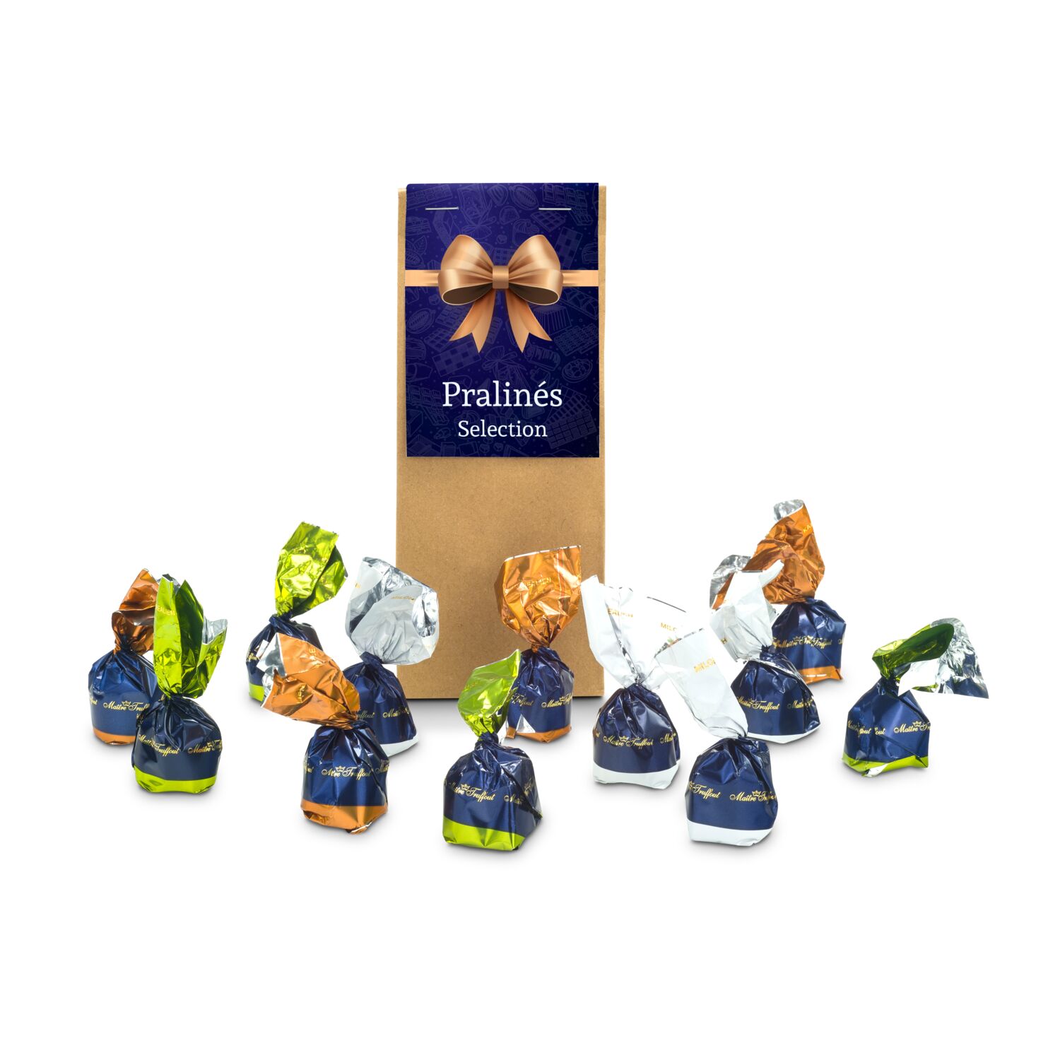 Geschenkset / Präsenteset: Pralinés Selection