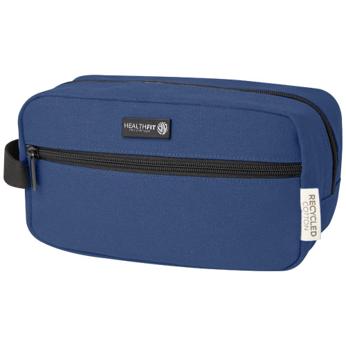 Joey Kosmetiktasche aus GRS recyceltem Canvas 3,5 L, navy