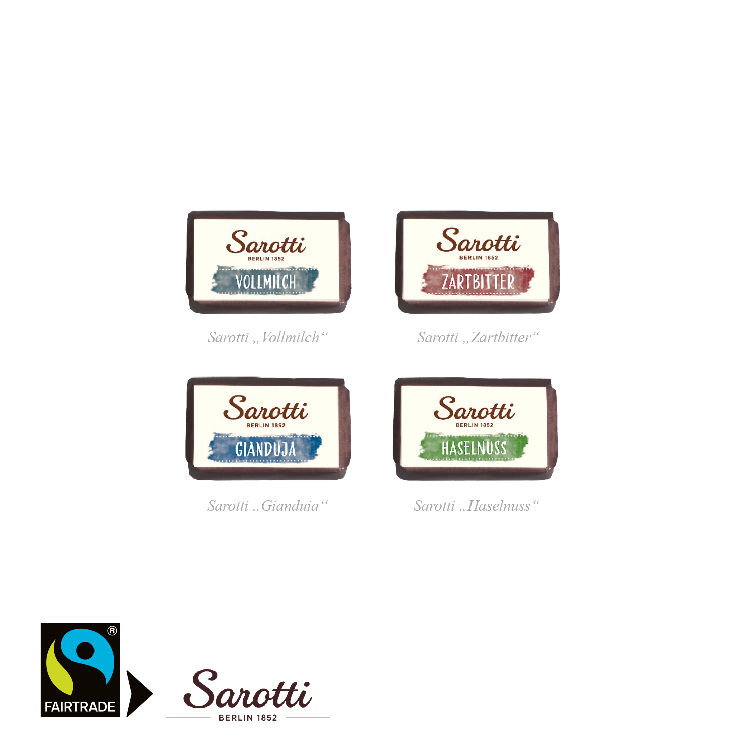 3D Adventskalender "LKW" mit Sarotti Fairtrade® Schokolade
