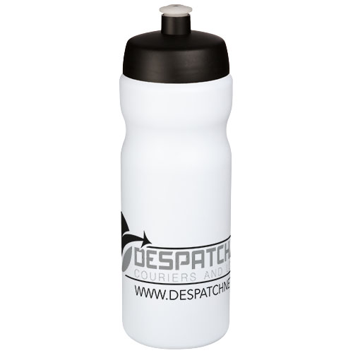 Baseline® Plus 650 ml Sportflasche, weiss, schwarz