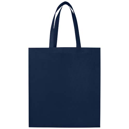 EcoSeal GRS-recycelte Nonwoven Tragetasche mit Zeitenfalten 12 L, navy