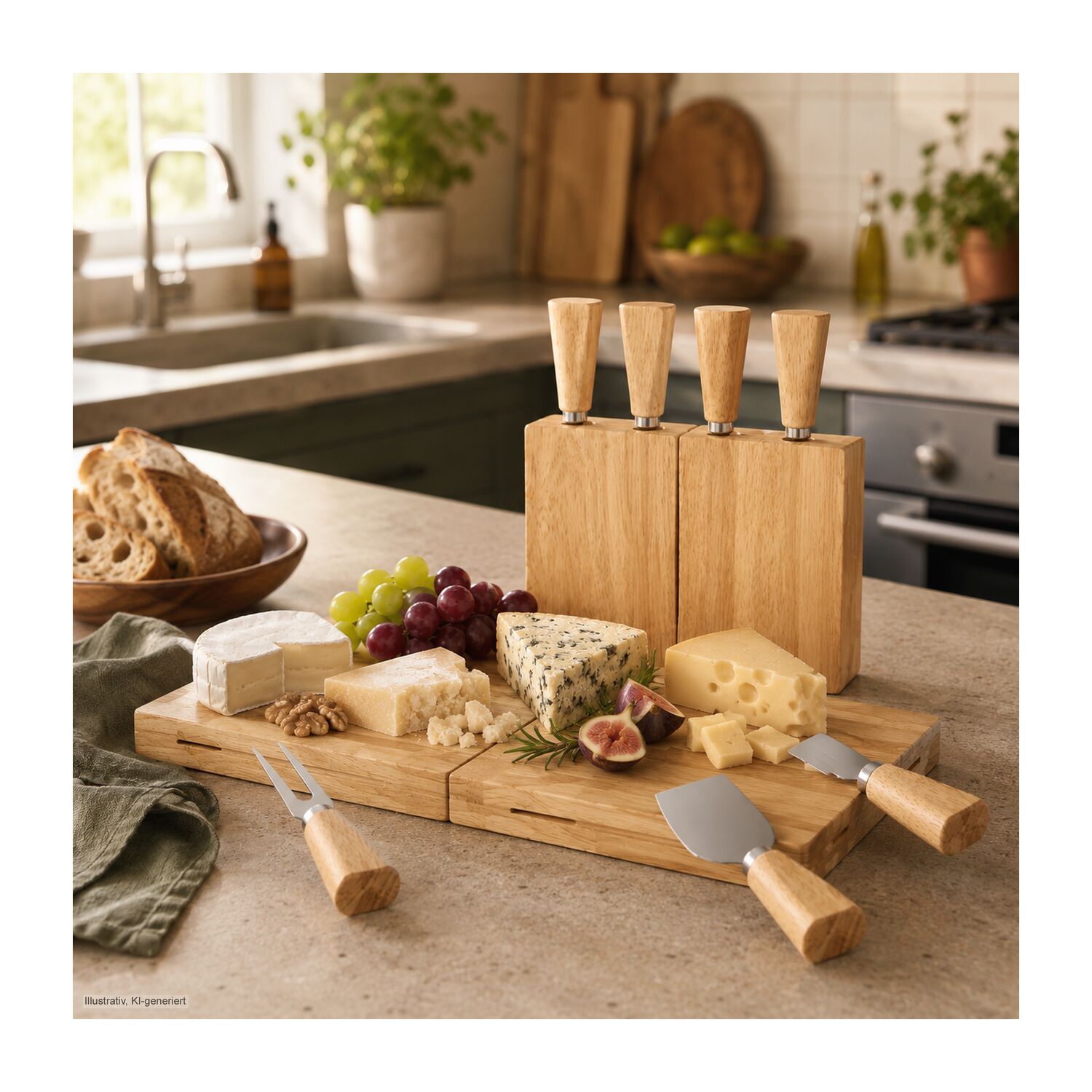 Geschenkset / Präsenteset: Edles Käse-Trio