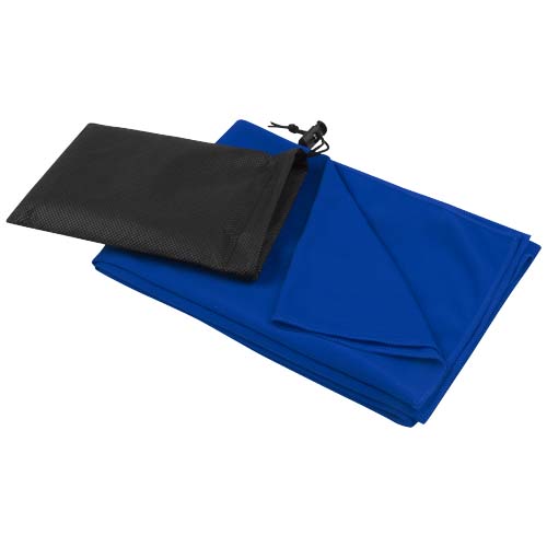 Lucas RPET Sporthandtuch 50 × 100 cm, royalblau