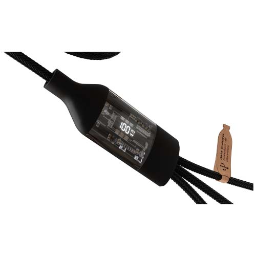 SCX.design C50 100 W/5 A 5-in-1 Schnellladekabel mit Digitalanzeige