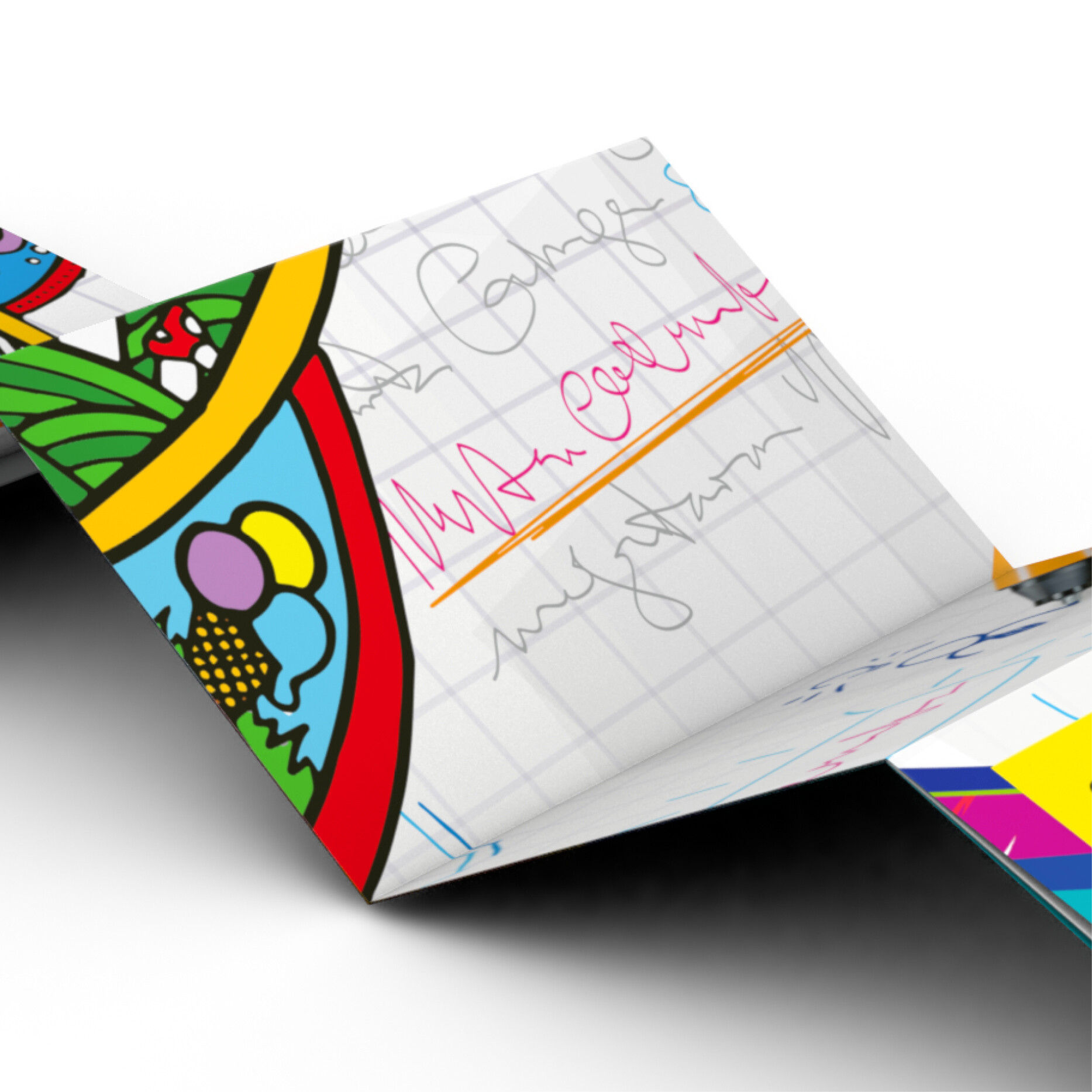 Faltplan Concept-Card Small, 24 Kacheln / 308 × 141 mm