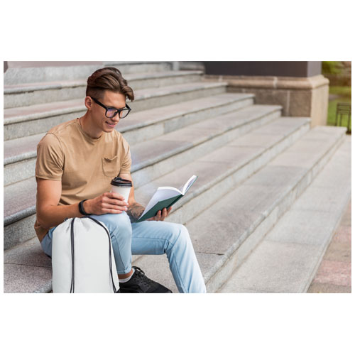 Evergreen Premium Non Woven Turnbeutel 5L, limone
